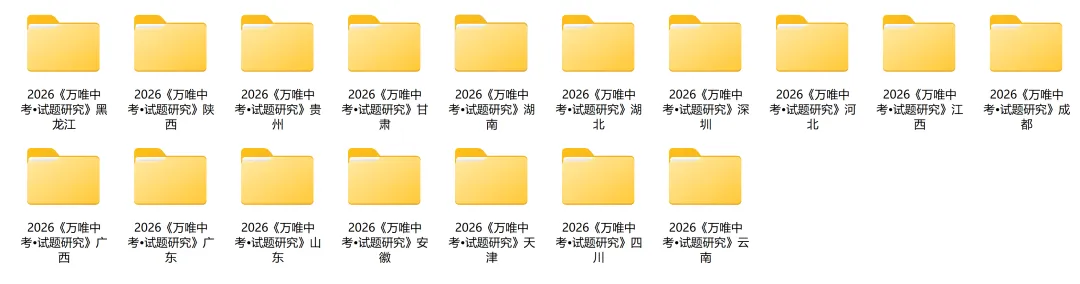 2026《√中考•试题研究》更新 24地区版本 第3张