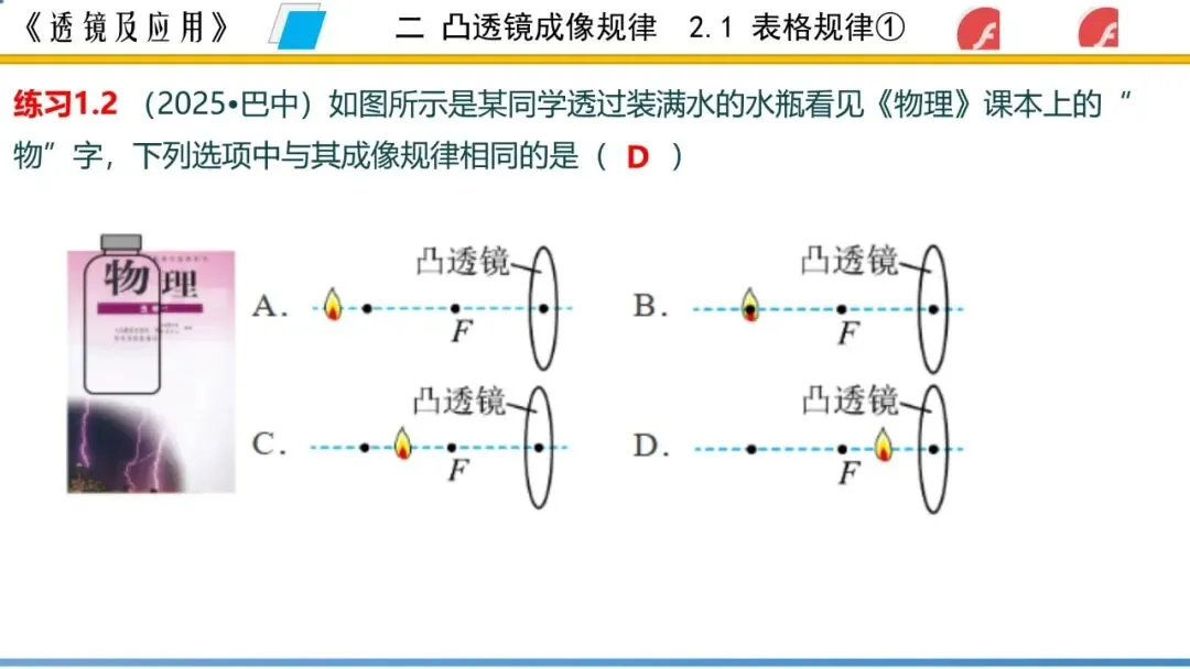 【希沃课件】刚更新的2026中考一轮复习 《透镜及应用》希沃白板课件 第31张