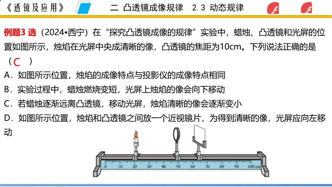 【希沃课件】刚更新的2026中考一轮复习 《透镜及应用》希沃白板课件 第40张