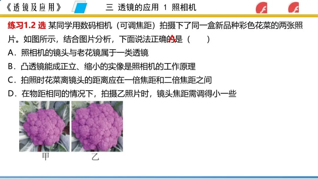 【希沃课件】刚更新的2026中考一轮复习 《透镜及应用》希沃白板课件 第55张