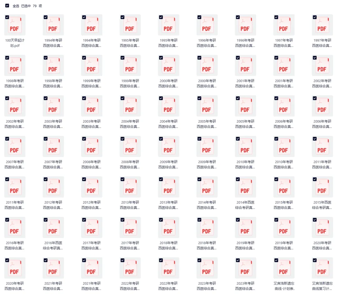 【596】西综历年真题(1994-2024)PDF免费分享 第2张 【596】西综历年真题(1994-2024)PDF免费分享 第2张