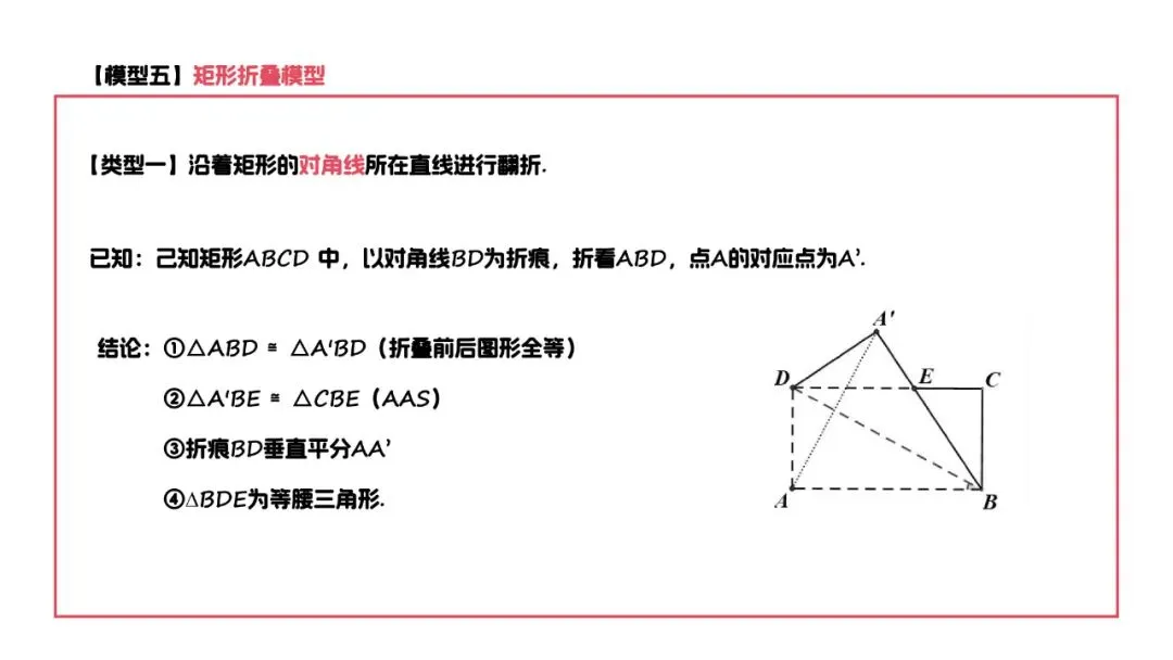 【中考数学】初中数学平行四边形中考模型汇总 第11张
