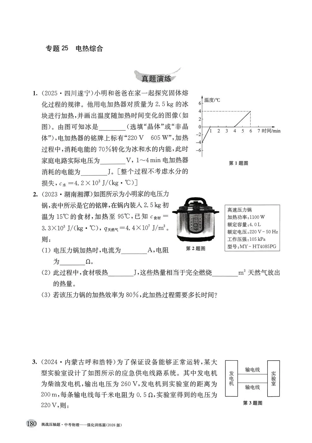 初中物理|2026版中考物理《中考冲刺系列·挑战压轴题·精讲解读篇+强化训练篇》 第13张 初中物理|2026版中考物理《中考冲刺系列·挑战压轴题·精讲解读篇+强化训练篇》 第13张