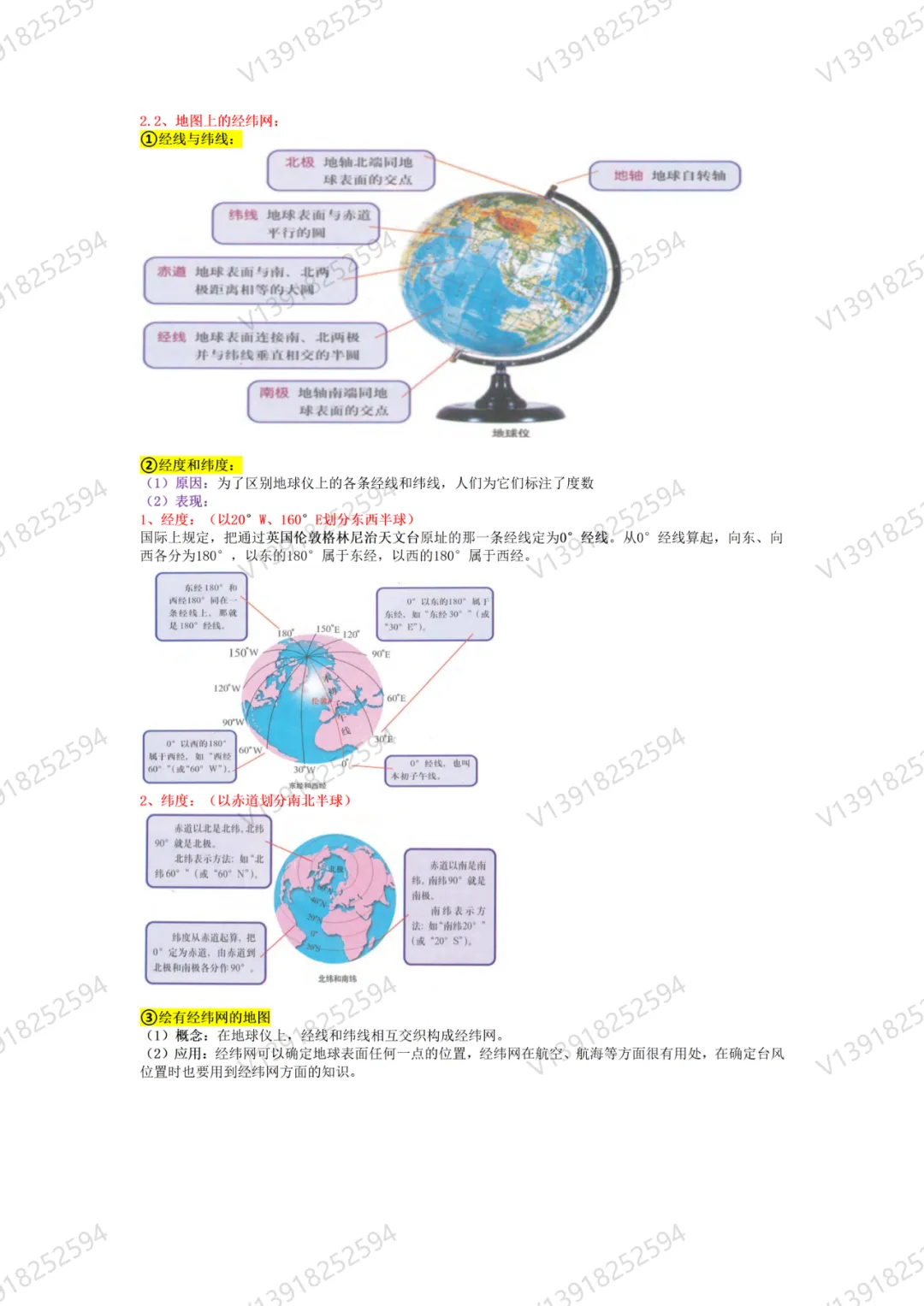 上海中考跨学科讲义(地理部分) 第2张