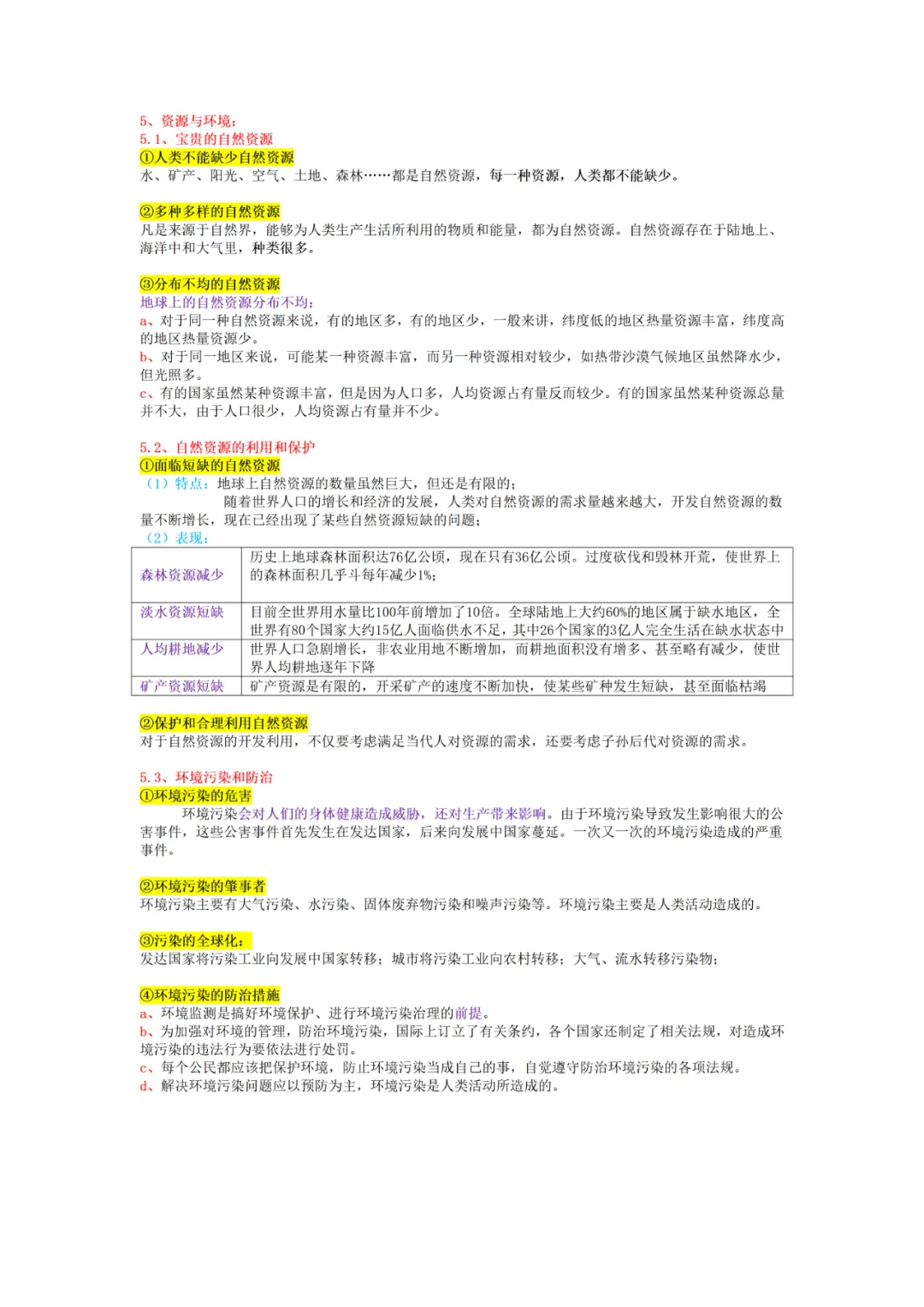 上海中考跨学科讲义(地理部分) 第12张