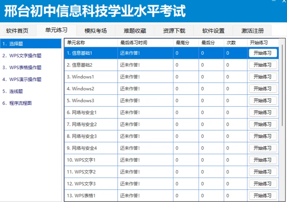 河北省2026年初中学业水平信息技术考试全真模拟 第4张