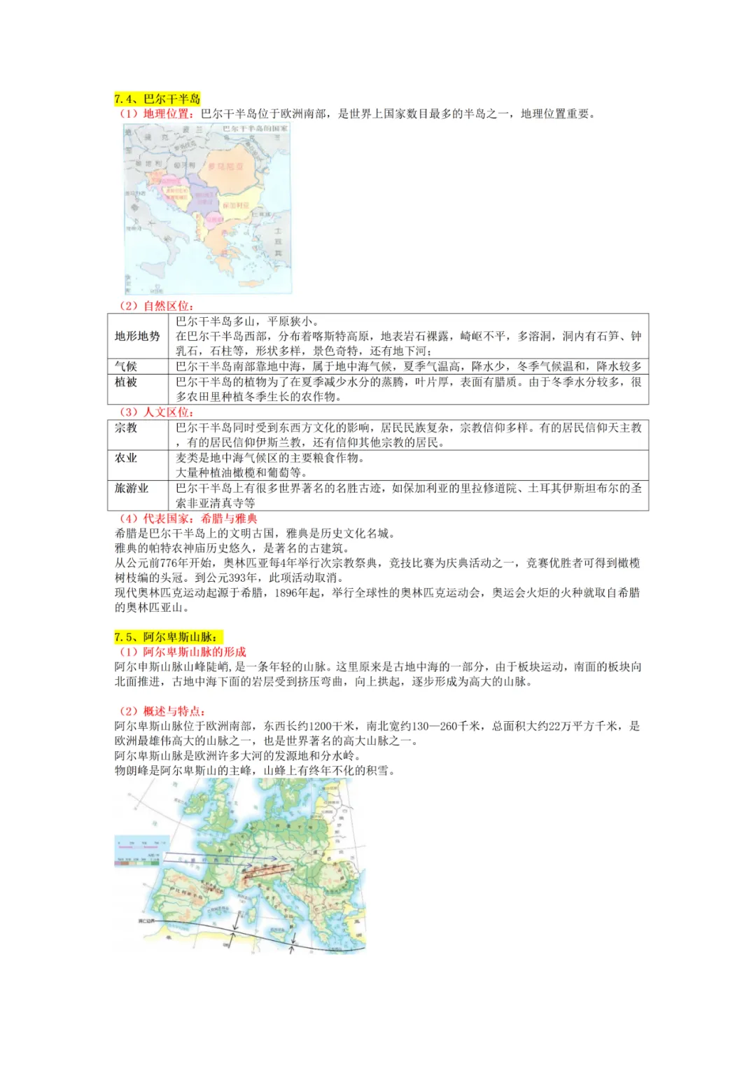 上海中考跨学科讲义(地理部分) 第17张