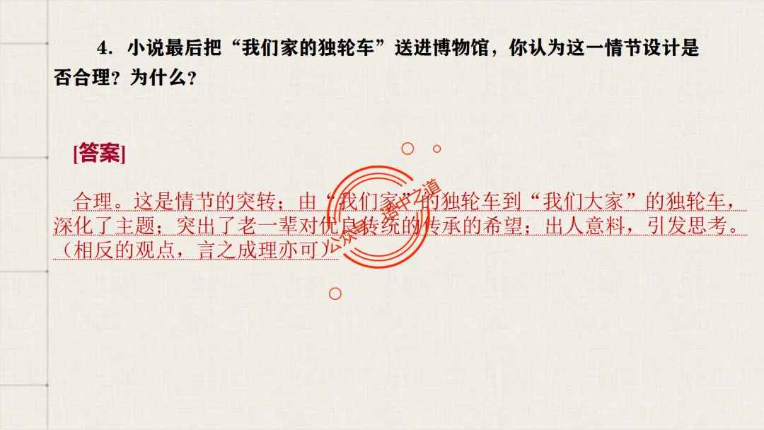 【对标真题】【小说反套路题型】全解析(考情分析+答题规律+演示+五大创新题型)(210页) 第102张