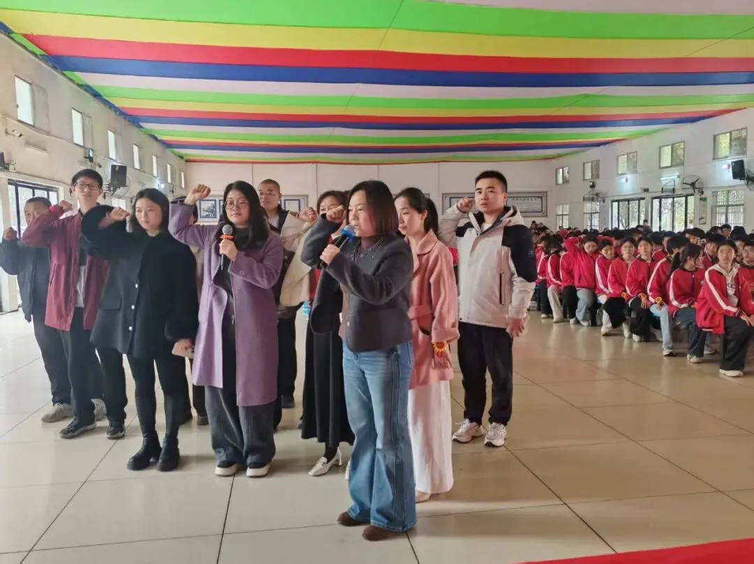 【流港初级中学】2026年中考百日誓师大会——百日策马闯雄关,六月扬眉铸辉煌. 第26张