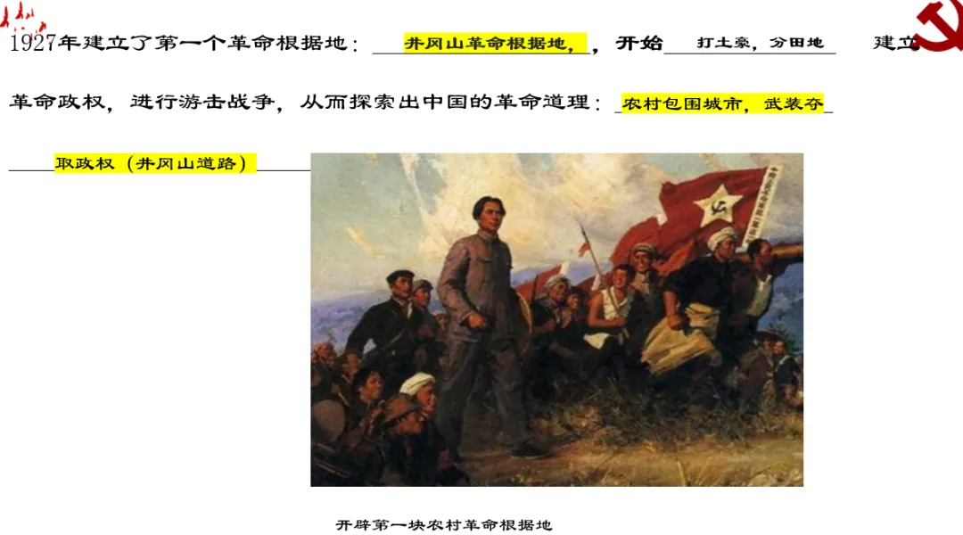 深圳中考历史:中共土地政策的更迭 第6张 深圳中考历史:中共土地政策的更迭 第6张