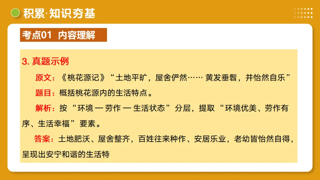 2026年中考语文复习文言文阅读第3讲《 内容理解・主旨提炼》讲练测 第18张