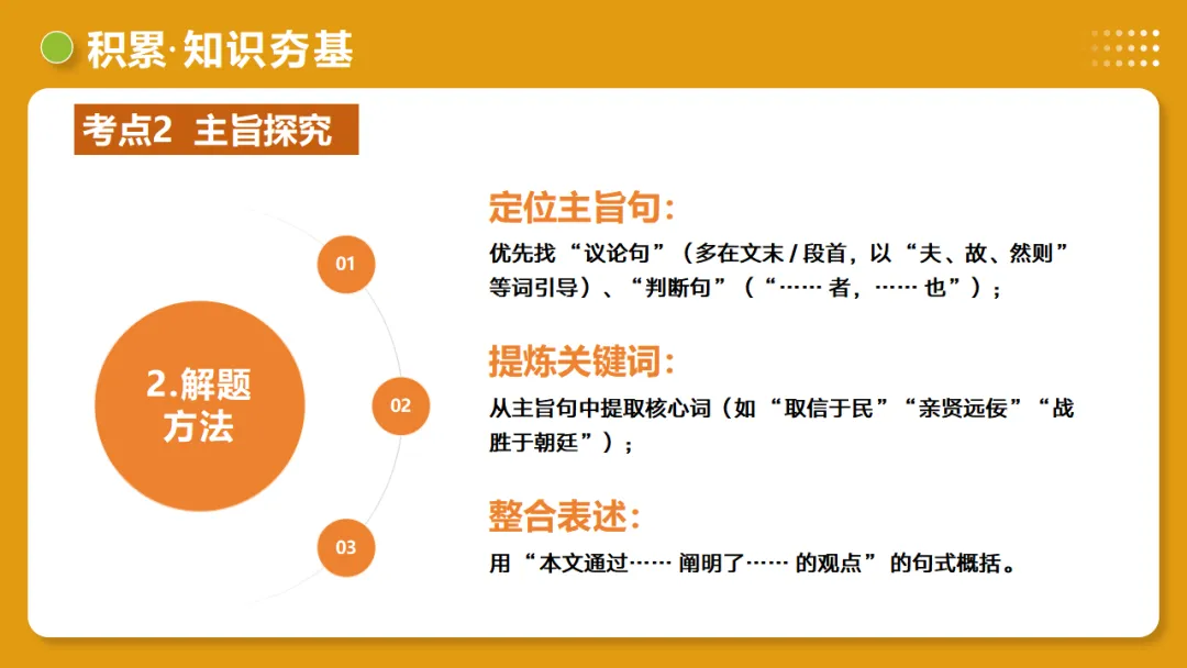 2026年中考语文复习文言文阅读第3讲《 内容理解・主旨提炼》讲练测 第26张