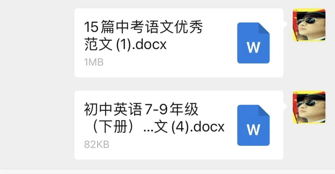 中考各题材作文范文仿写可以参考 第28张