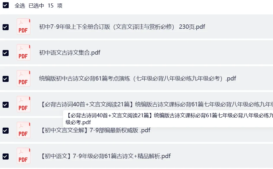 2026中考语文知识点大全(字词句+文言现代阅读+文言文+写作+古诗词+名著+诗歌) 第5张