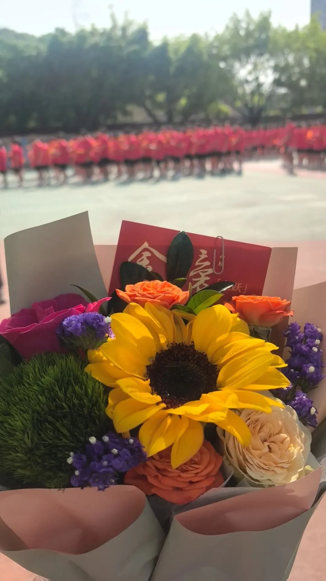 中考送考日,爱与勇气同频绽放 第1张