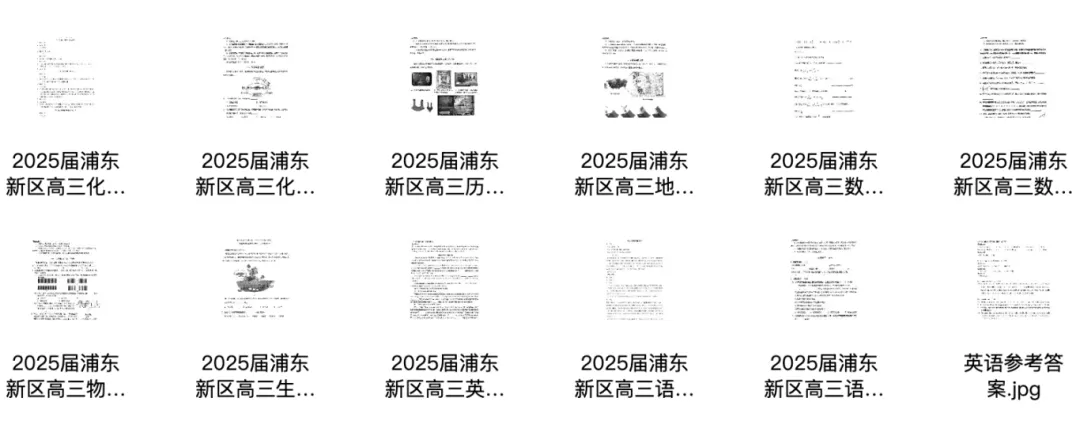 免费领取!上海各区高三二模试卷+答案(最新版汇总) 第4张 免费领取!上海各区高三二模试卷+答案(最新版汇总) 第4张
