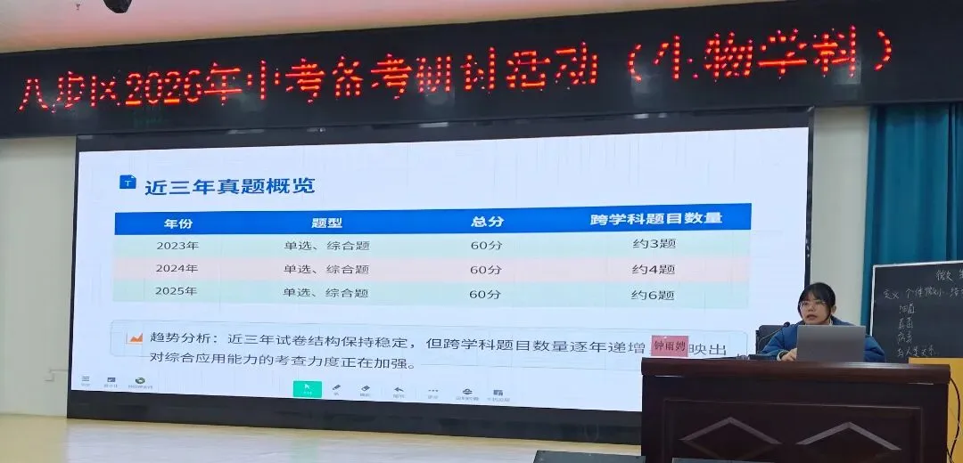 聚焦中考备考,提升教学实效 ——八步区2026年初中生物中考备考研讨活动在八步区第五实验中学顺利举行 第23张 聚焦中考备考,提升教学实效 ——八步区2026年初中生物中考备考研讨活动在八步区第五实验中学顺利举行 第23张