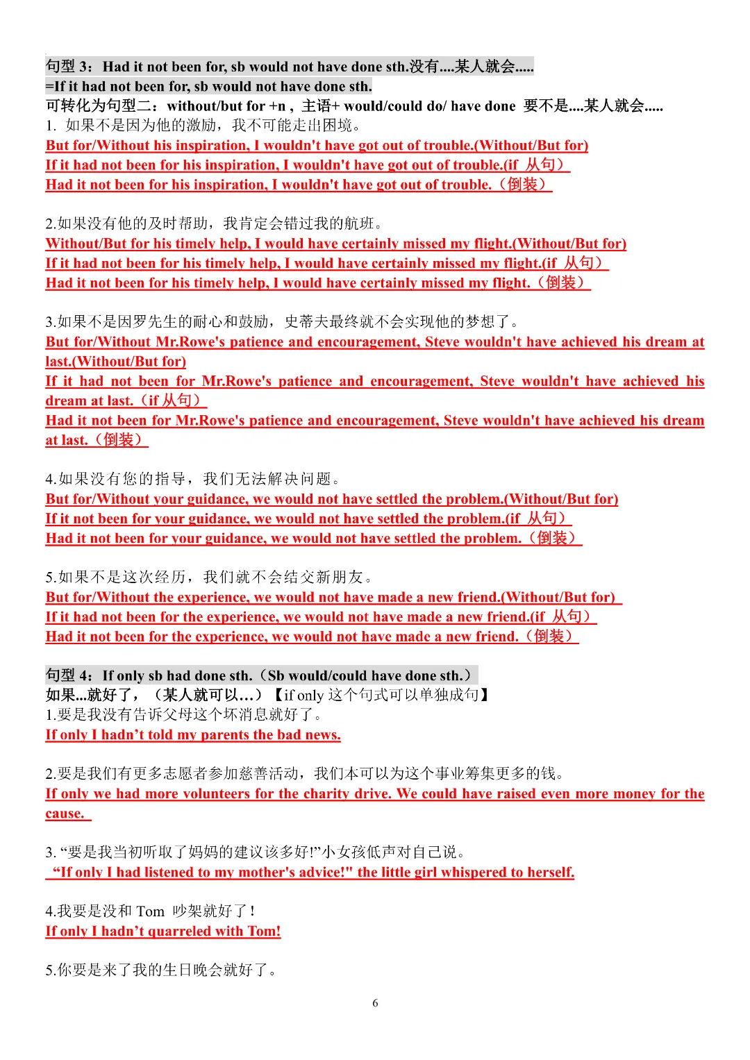 直接背就能用!初中一哥HY中考英语“十大万能句型+词性转换+万能模板”,提分就靠它 第9张 直接背就能用!初中一哥HY中考英语“十大万能句型+词性转换+万能模板”,提分就靠它 第9张