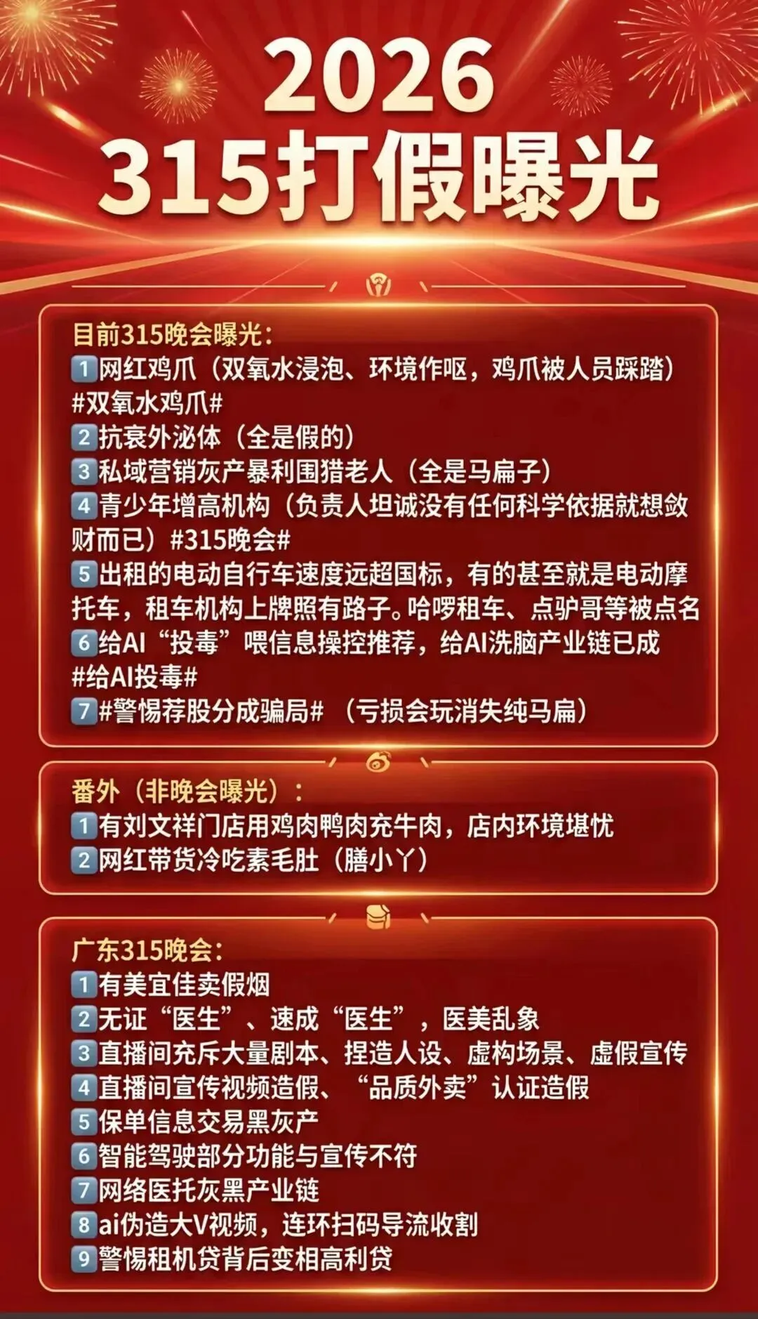 2026中考道法高频热点|3·15消费者晚会全拆解 第1张 2026中考道法高频热点|3·15消费者晚会全拆解 第1张