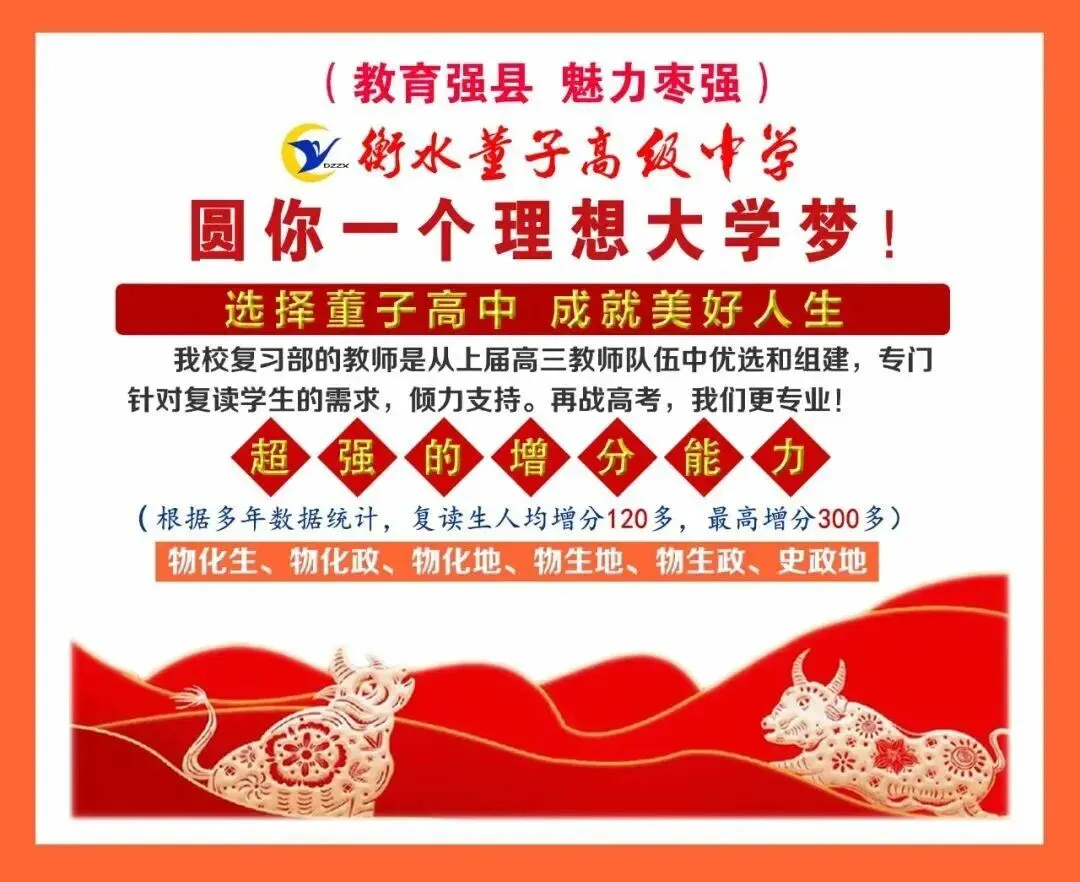 董子学子为中考少年加油 第14张