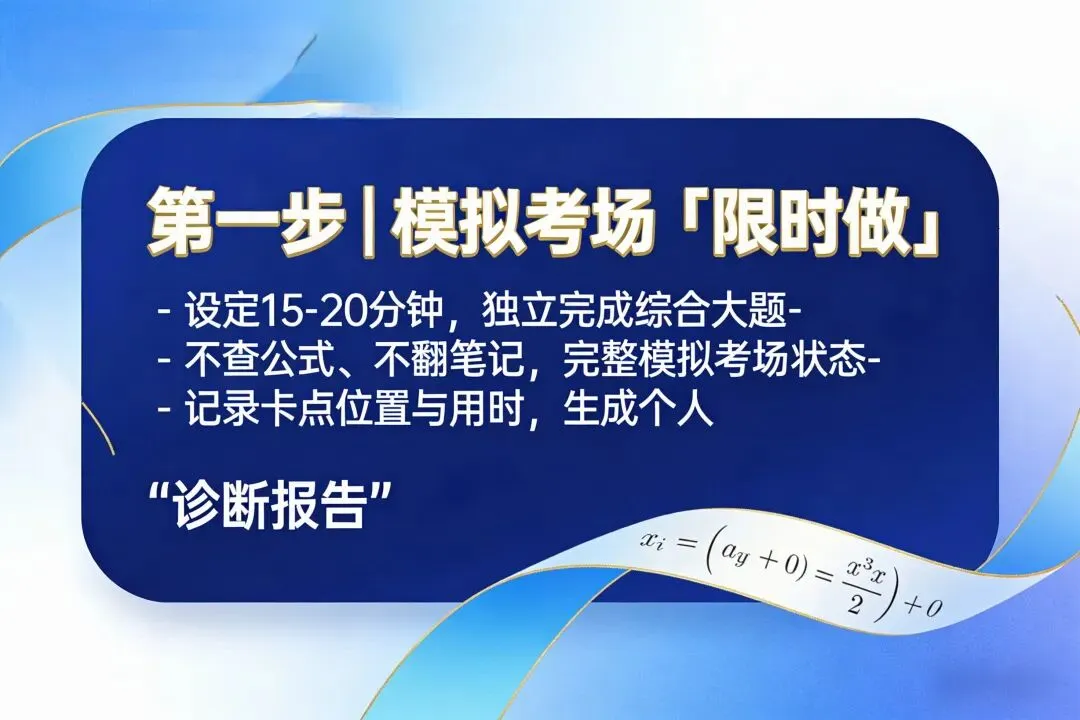 高考数学复习想突破?刷透真题的“四步拆解法”,让你从量变到质变(科学备考) 第1张