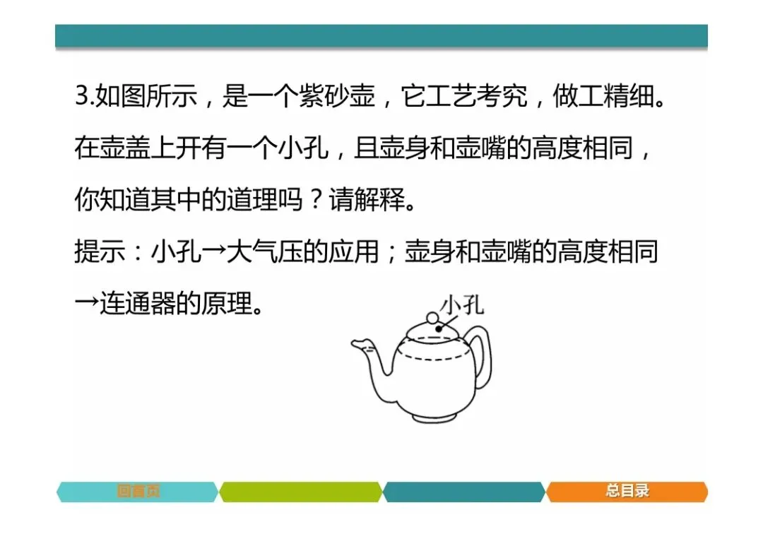 中考物理题型突破,简答题 第43张