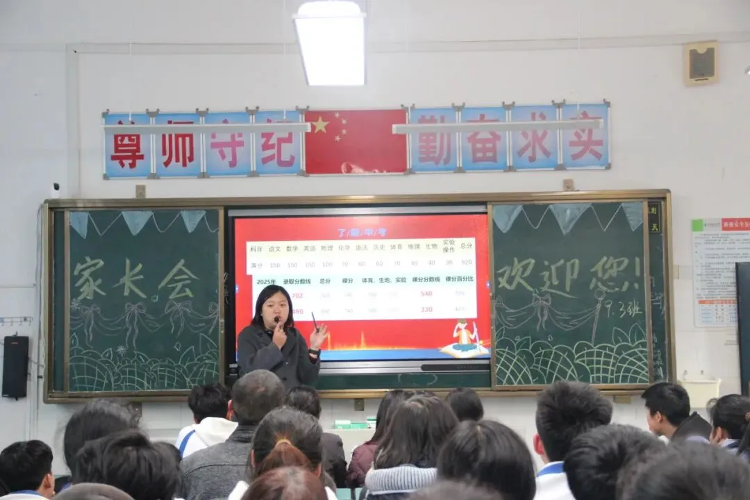 凝心聚力话成长 ,家校同心赴中考——三堆初级中学2026级九年级冲刺阶段家校共育交流会 第14张