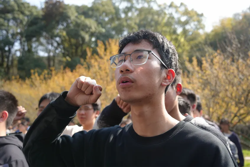 冲刺中考,勇攀高峰——丽水市文元学校2026届远足登山活动圆满举行 第11张