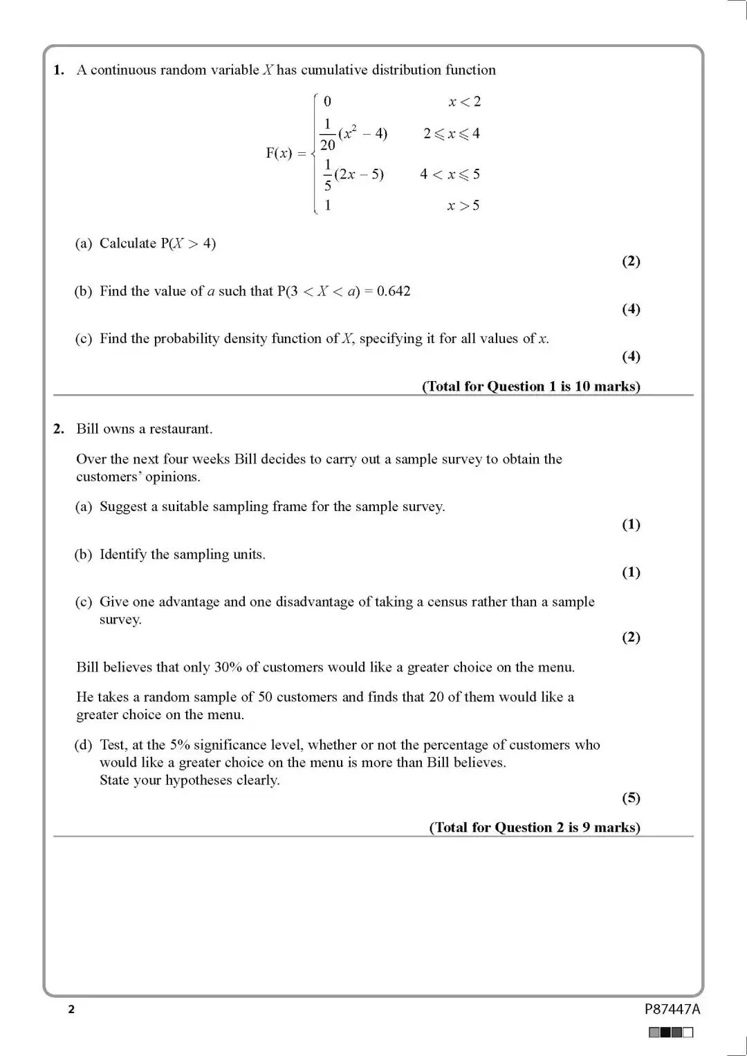 【大考前冲刺】爱德思考试局ALevel真题题库大全分享,高清PDF版 第22张