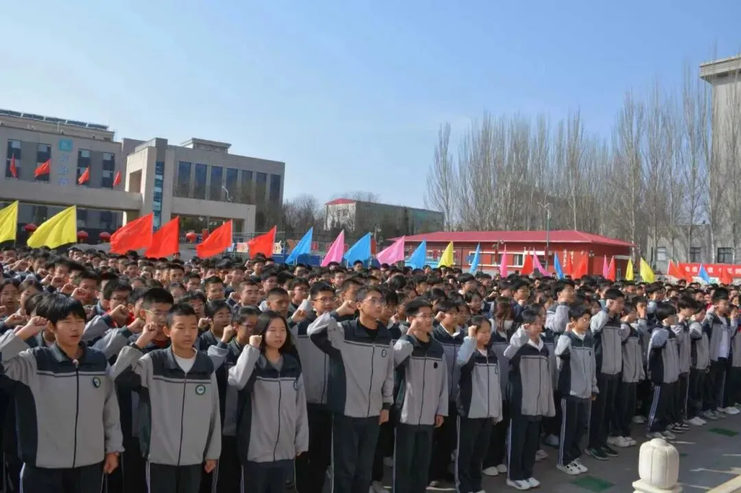 百日逐梦 决战中考——朔城区第五中学校2026年中考百日誓师大会圆满举行 第25张