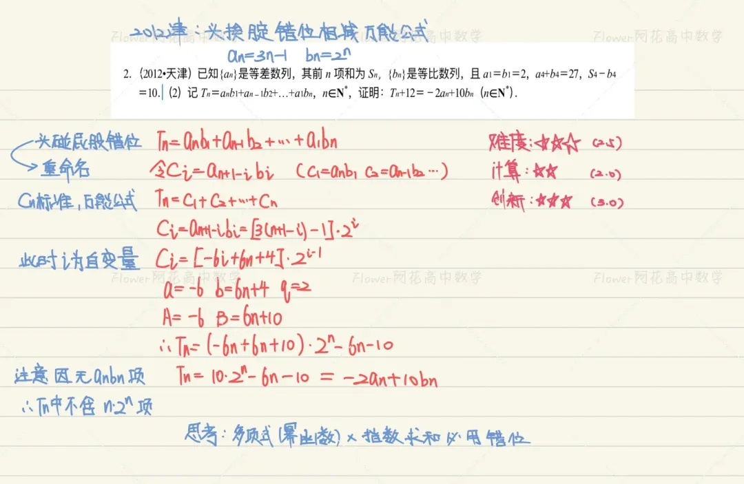 2006-2024天津高考真题丨数列串烧 第4张