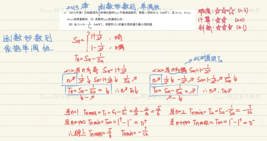 2006-2024天津高考真题丨数列串烧 第11张