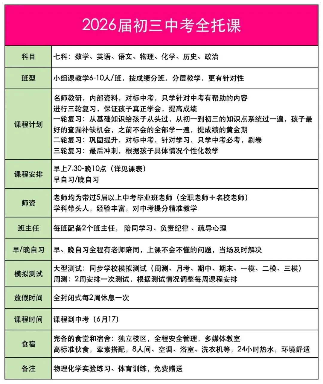 2026邯郸初三【中考冲刺】全托小组课 第1张 2026邯郸初三【中考冲刺】全托小组课 第1张