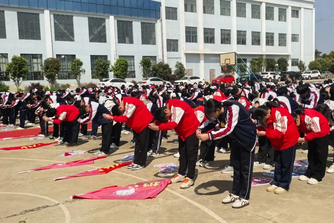 壮志凌云赴中考 青春逐梦正当时--杨林镇初级中学2026年中考誓师大会 第55张