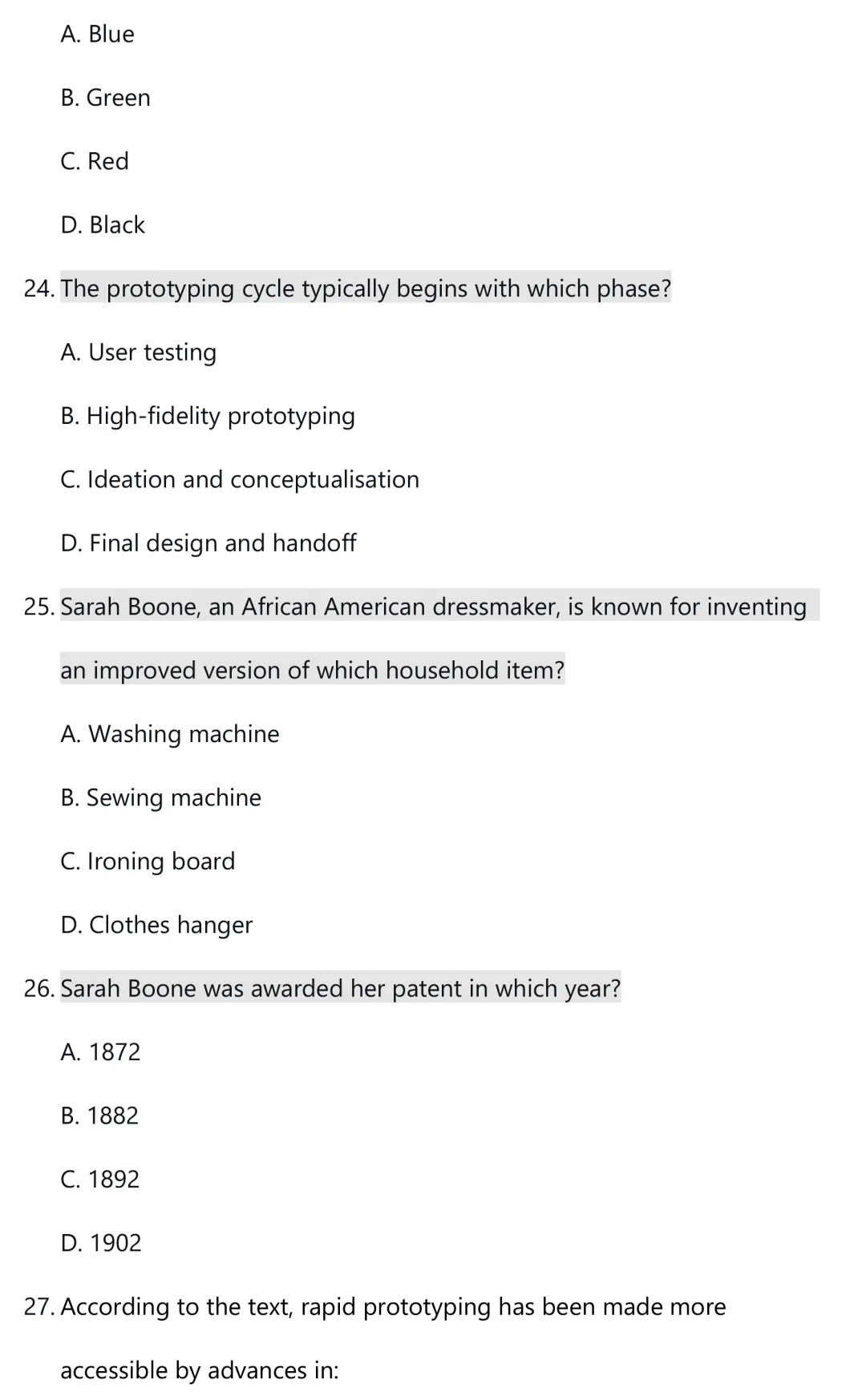 WSC模拟真题题库:科技部分|2026世界学者杯备赛攻略 The World Scholar's Cup 第29张