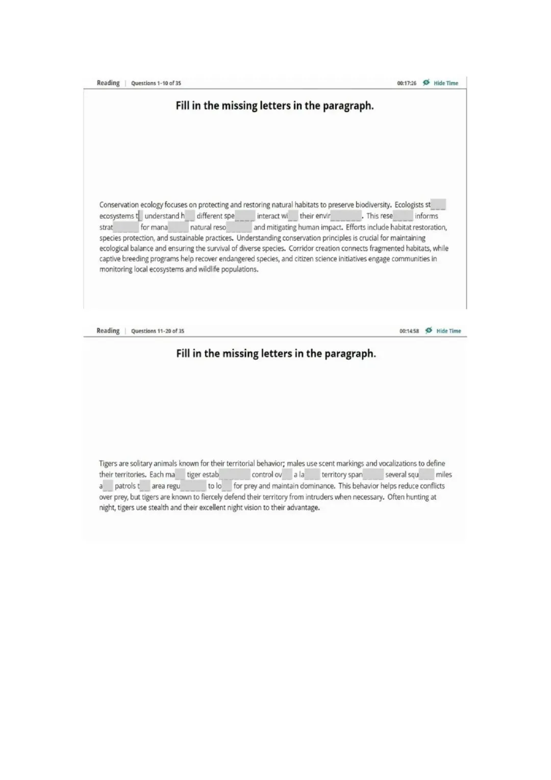 新托福第017套20260302真题(图片版) 第1张