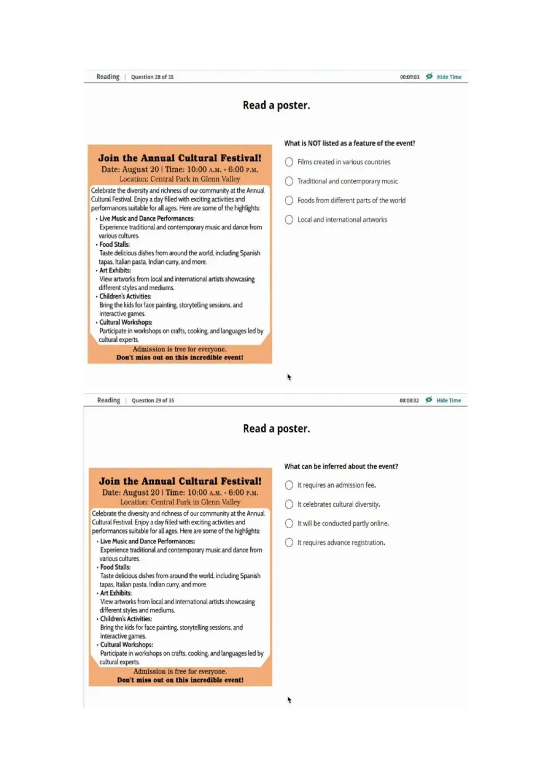 新托福第017套20260302真题(图片版) 第7张