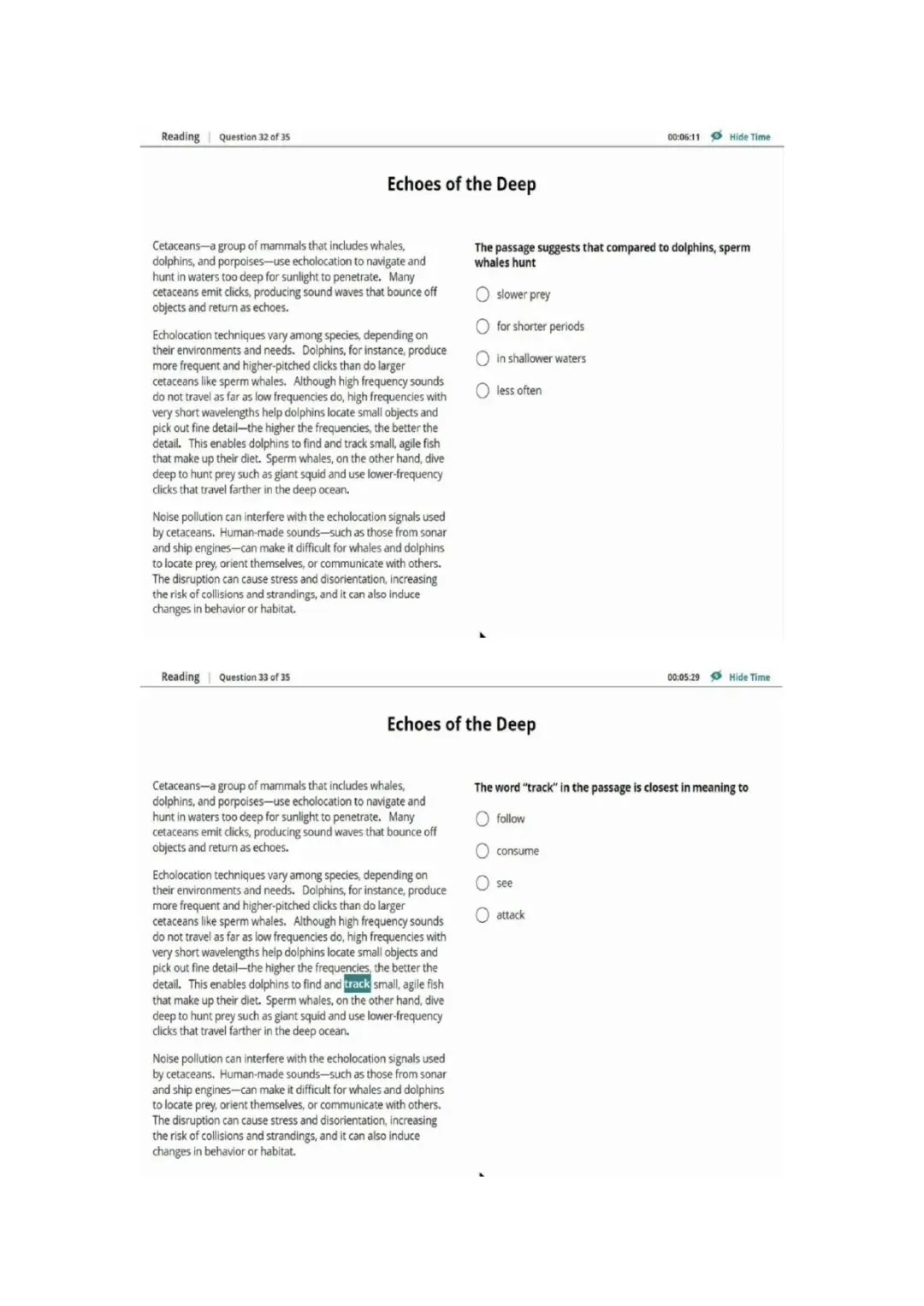 新托福第017套20260302真题(图片版) 第9张