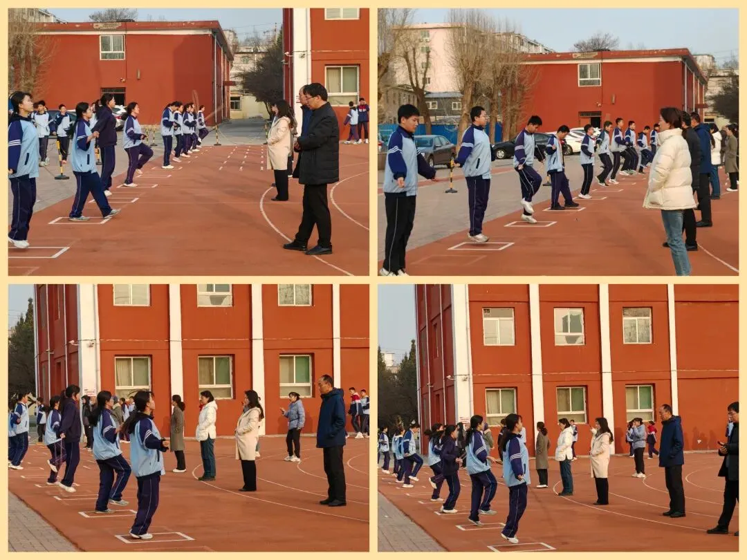 【备战中考】以测促练,以练备战——我校九年级体育模拟测试圆满举行 第8张
