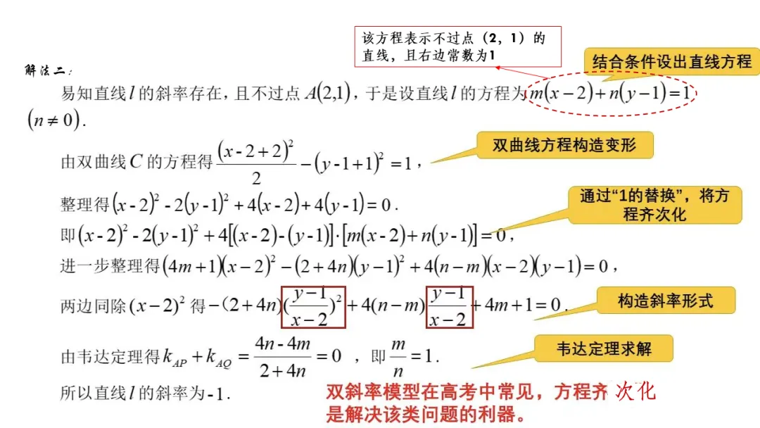 备考讲座:基于近6年新高考一卷解析几何真题 赋能2026届备考 第30张