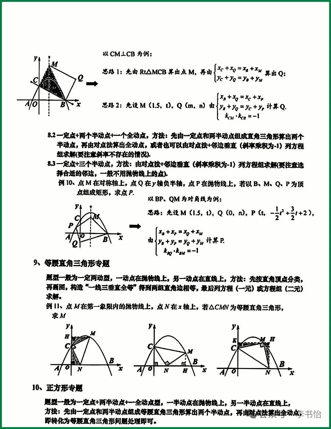 中考数学压轴题解题策略 第12张