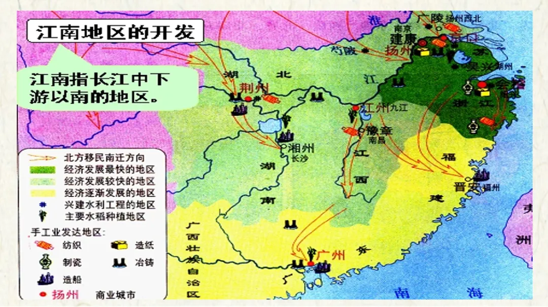 深圳中考历史:中国古代经济重心南移 第7张