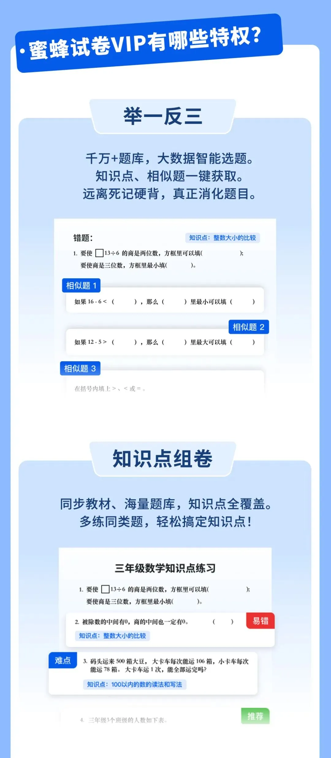 蜜蜂试卷3日体验卡 告别手抄错题到崩溃 不用再求人拼团找试卷 高效学习后援团已就位 第8张