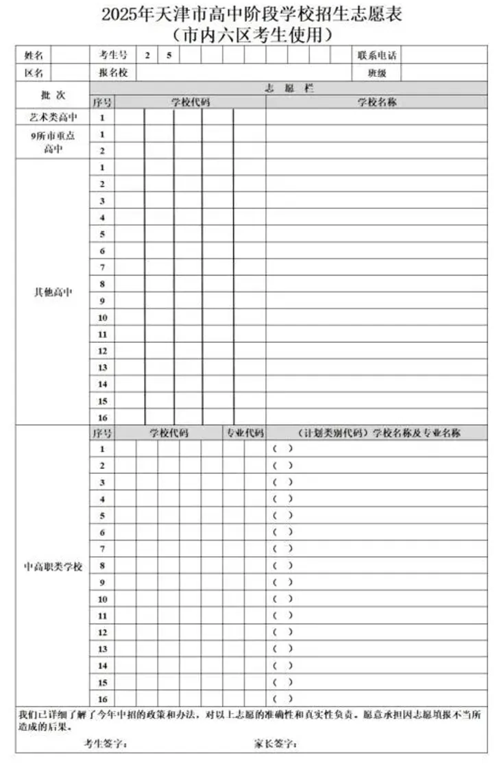 中考志愿填报,26中考家长必看 第6张