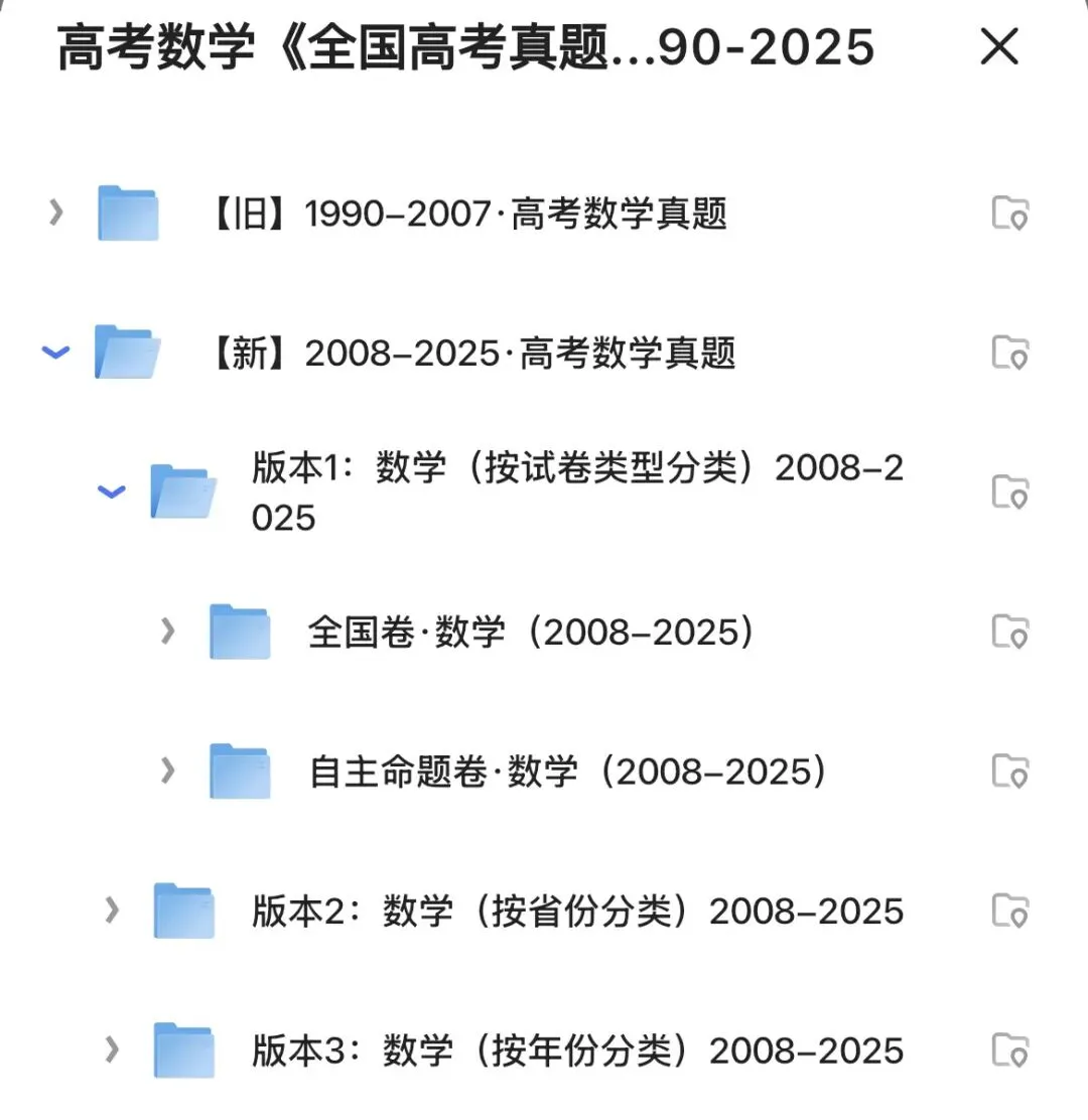 汇总!1990-2025年历年高考数学真题全国各省市高考真题大合集(原卷+解析卷) 第4张
