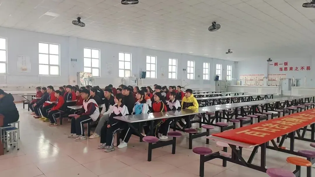 第711期【百日砺剑铸锋芒 逐梦中考启新章】郭磊庄初级中学九年级百日誓师大会圆满举行 第3张