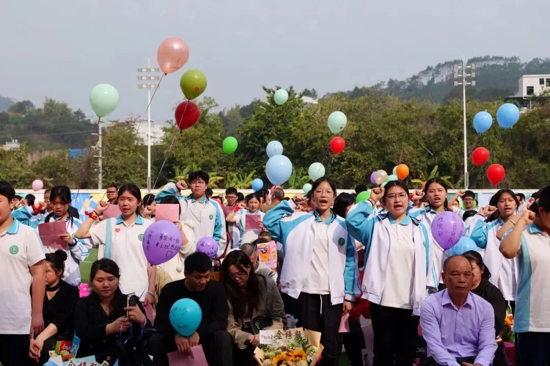 为梦想而战!岑溪三中吹响中考百日誓师集结号 第34张