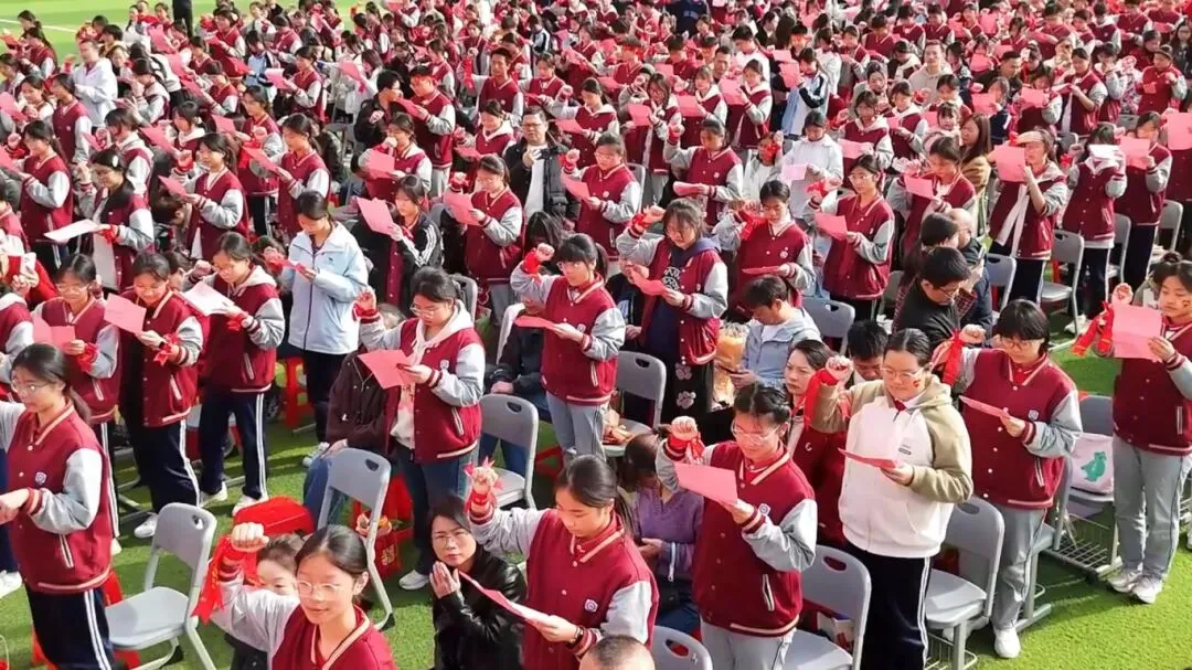 超燃!今天,南安一中举行中考百日誓师大会! 第23张