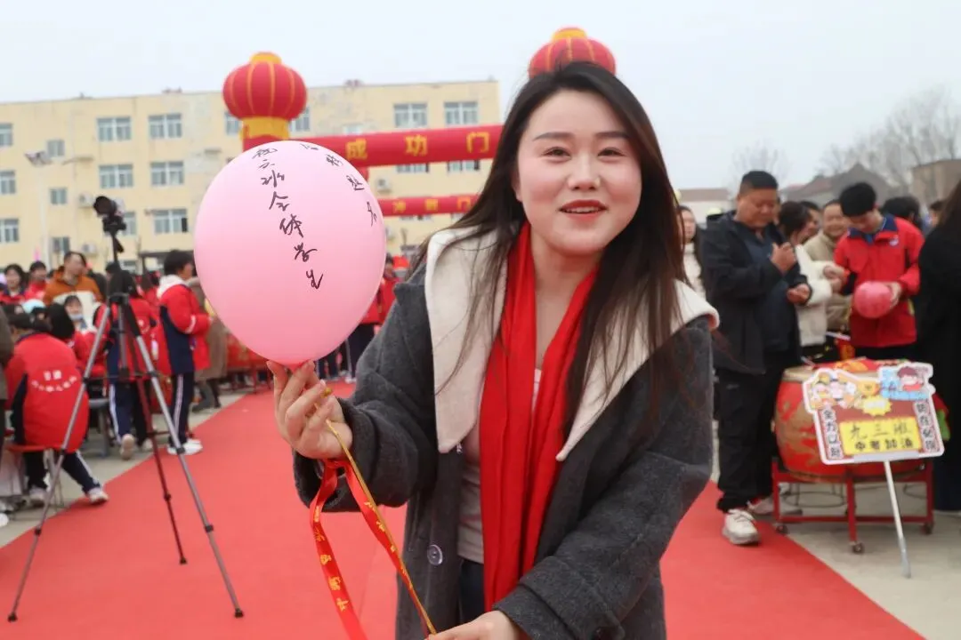 封丘县第二初级中学教育总校黄陵镇校区中考百日誓师大会 第75张