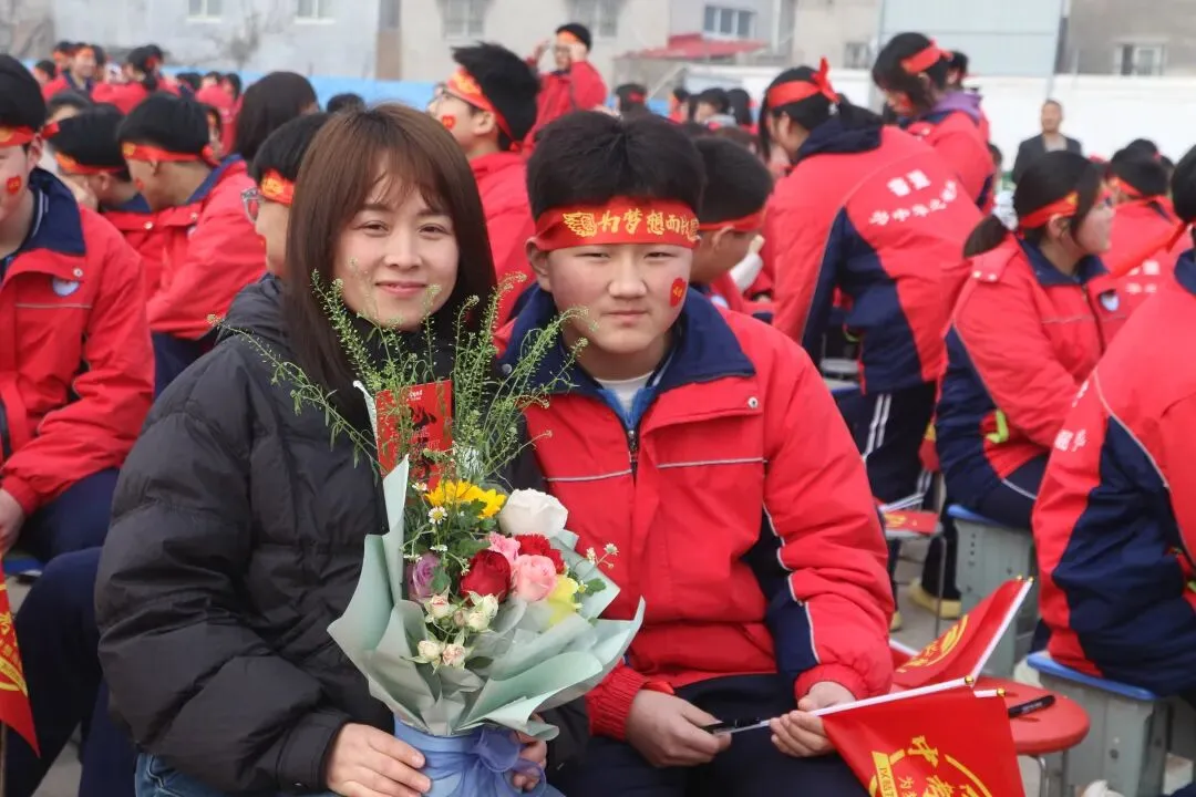 封丘县第二初级中学教育总校黄陵镇校区中考百日誓师大会 第99张